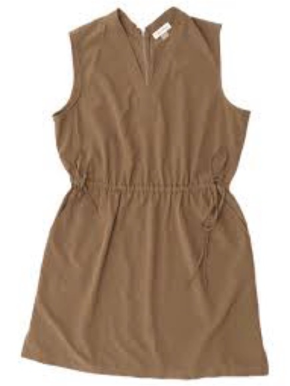 Calvin Klein Camel-Tone Sleeveless Romper